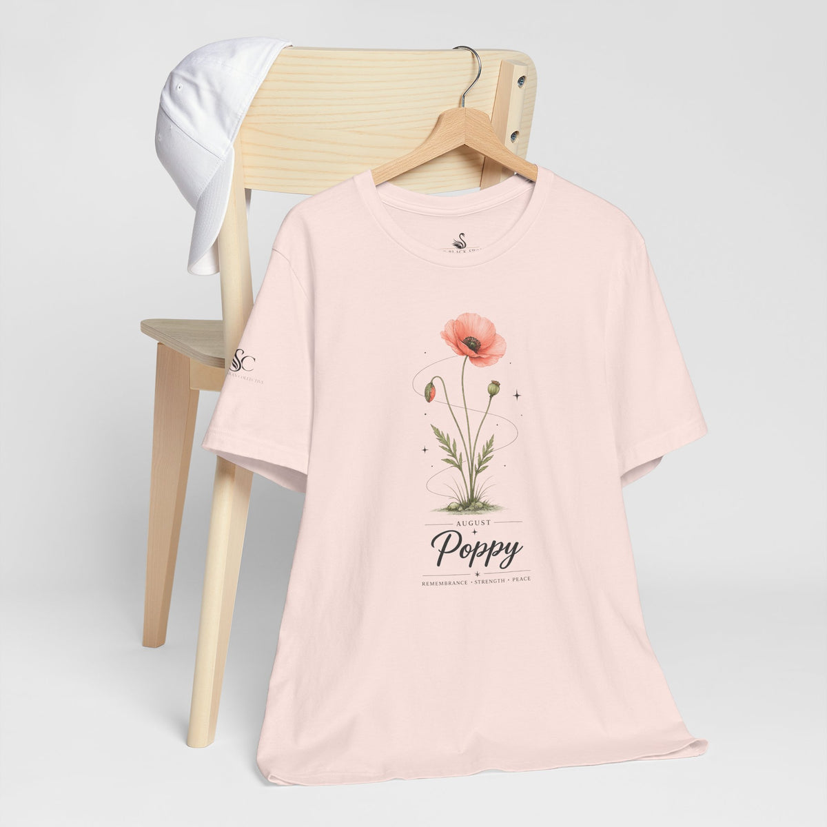 August Birth Flower T-Shirt