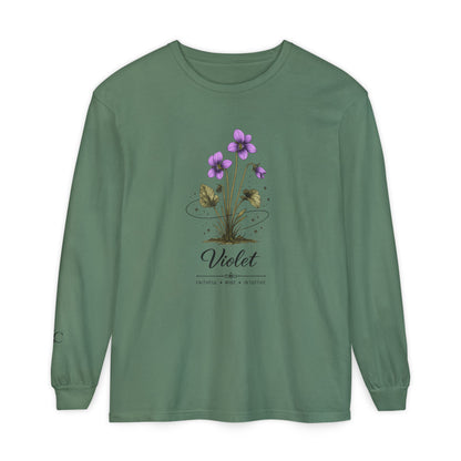 Violet Long Sleeve T-Shirt