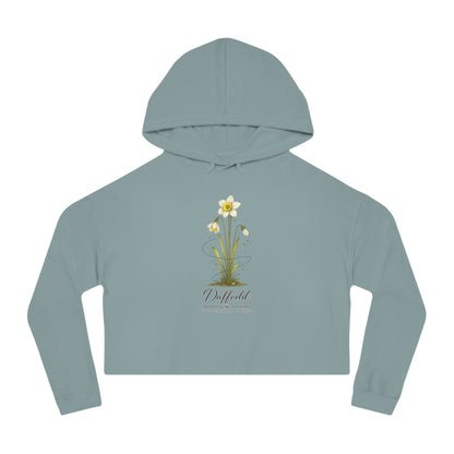 Daffodil Cropped Hooded Sweatshirt