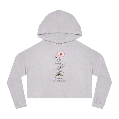 Cosmos Cropped Hooded Sweatshirt