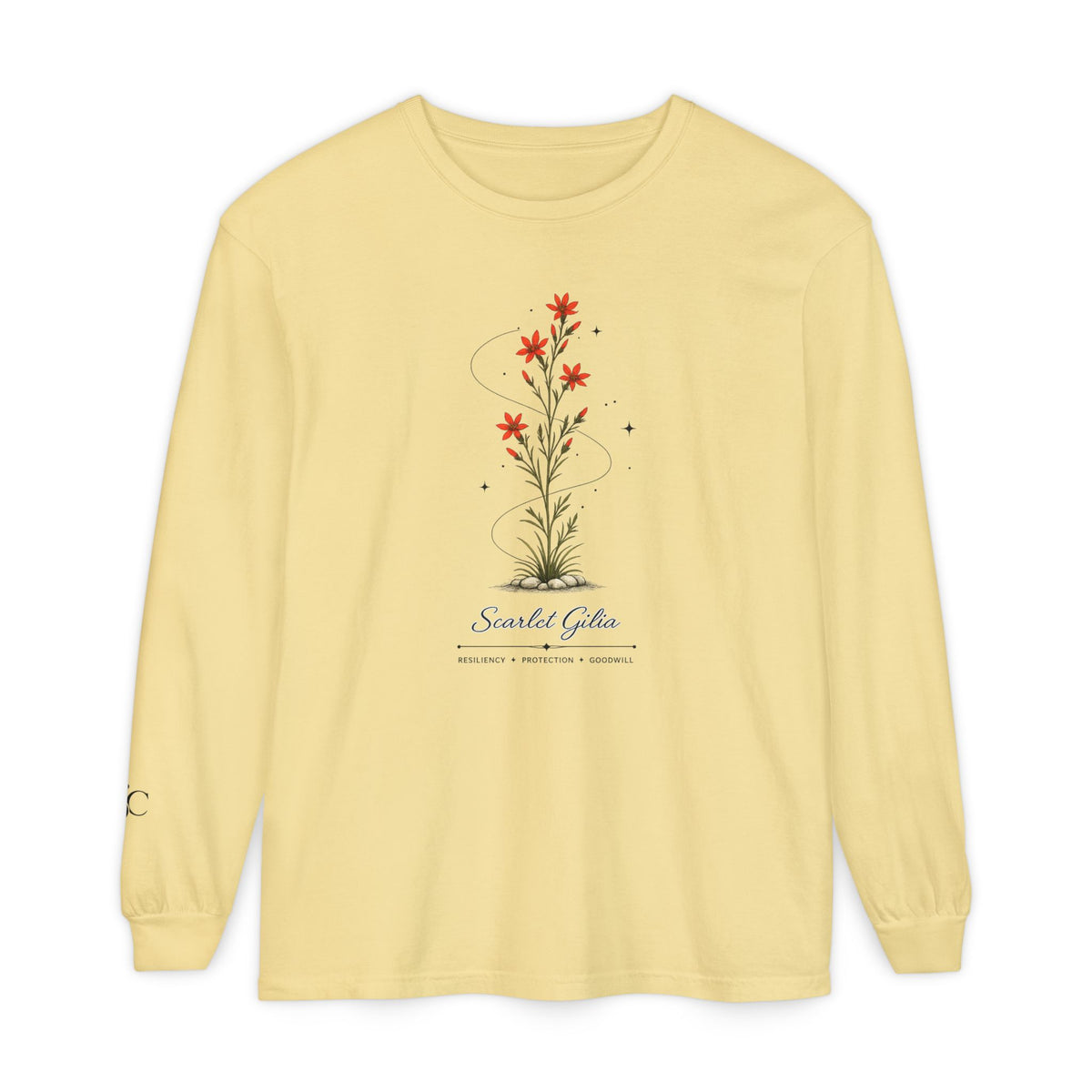 Scarlet Gilia Long Sleeve T-Shirt