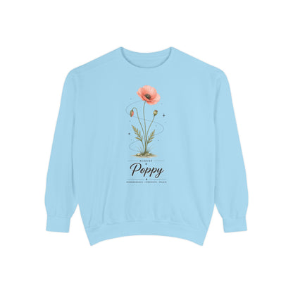 August Birth Flower Sweatshirt