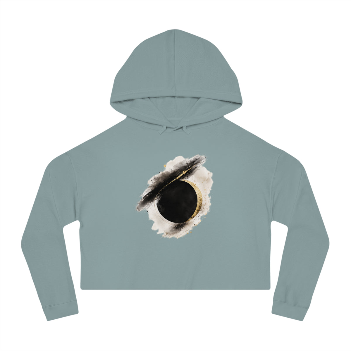 Eclipse Cropped Hooded Sweatshirt