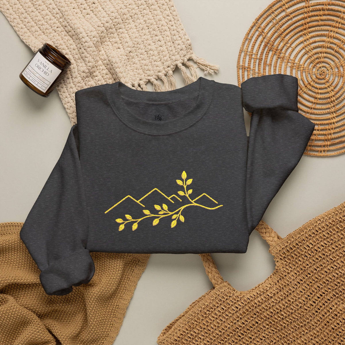 Aspen Grace Embroidered Sweatshirt