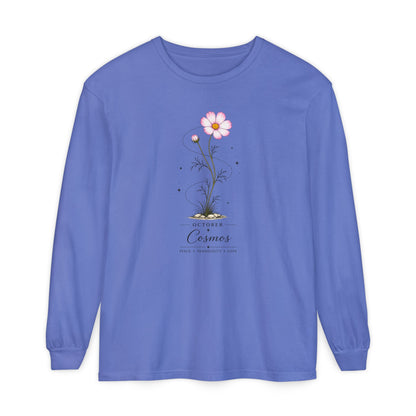October Birth Flower Long Sleeve T-Shirt