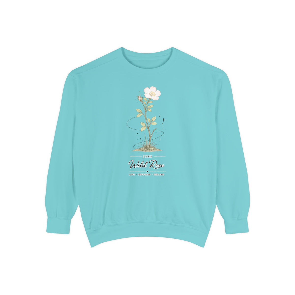 June Birth Flower Sweatshirt