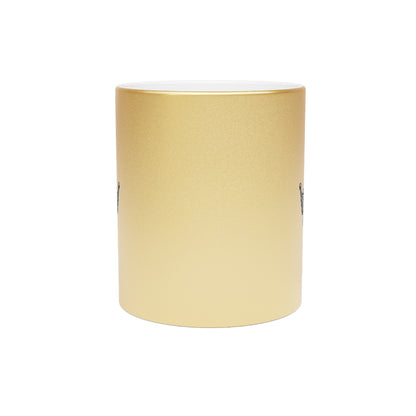 Grace Crown Metallic Mug (Silver\Gold)