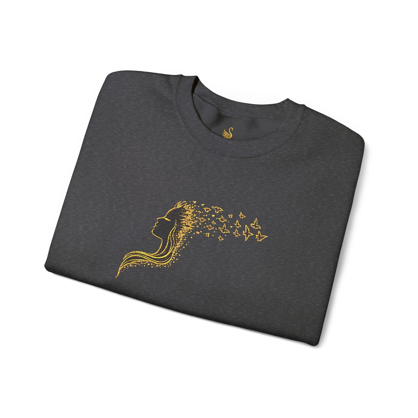 Her Flight Embroidered Sweatshirt