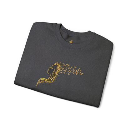 Her Flight Embroidered Sweatshirt