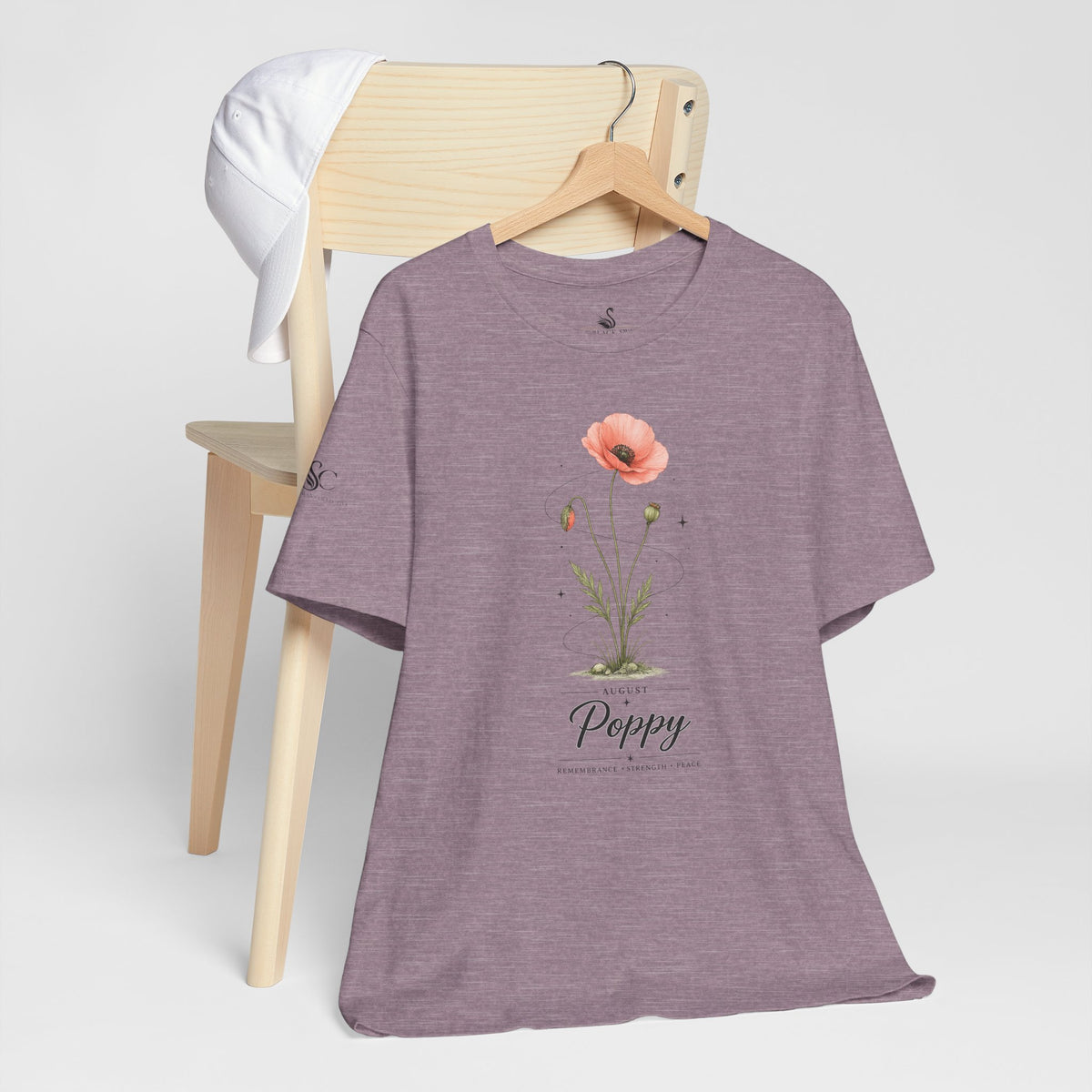 August Birth Flower T-Shirt