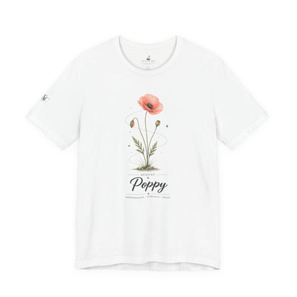 August Birth Flower T-Shirt