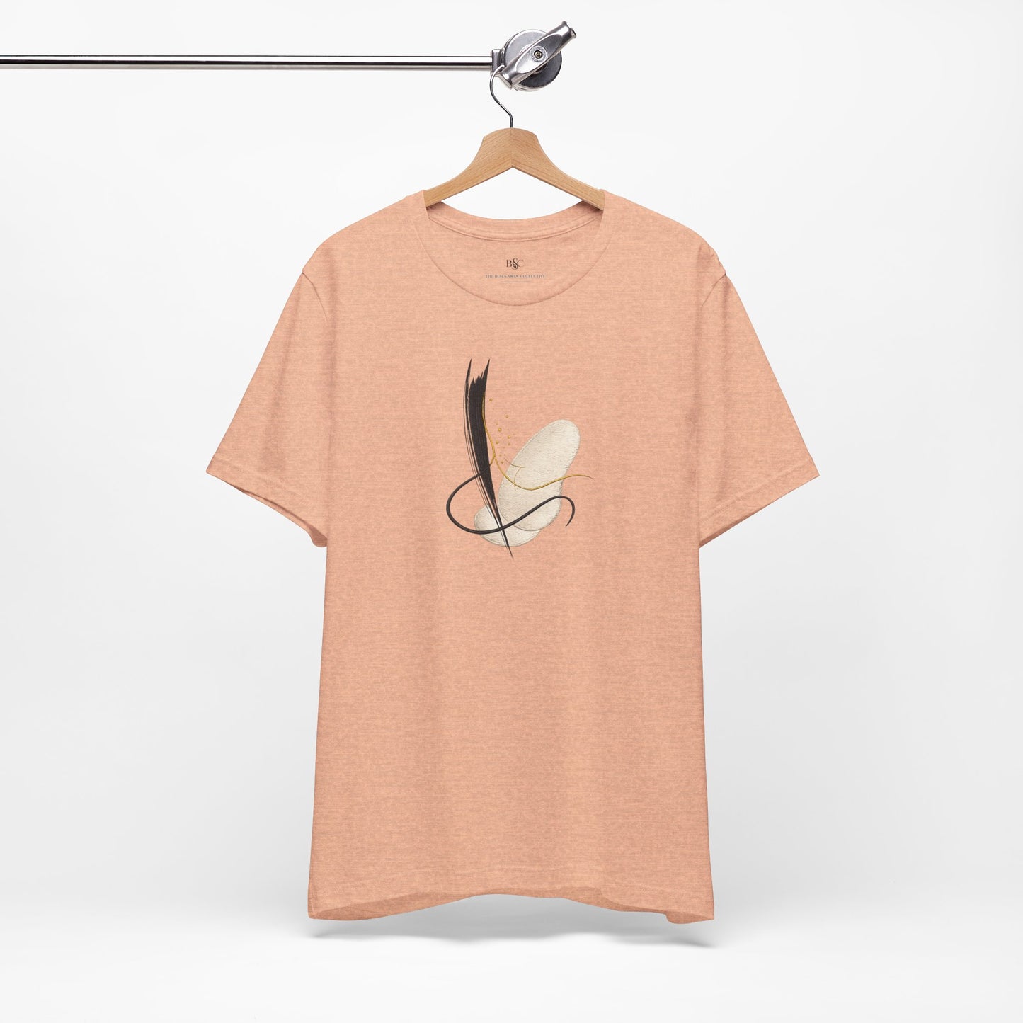 Contrast Embroidered