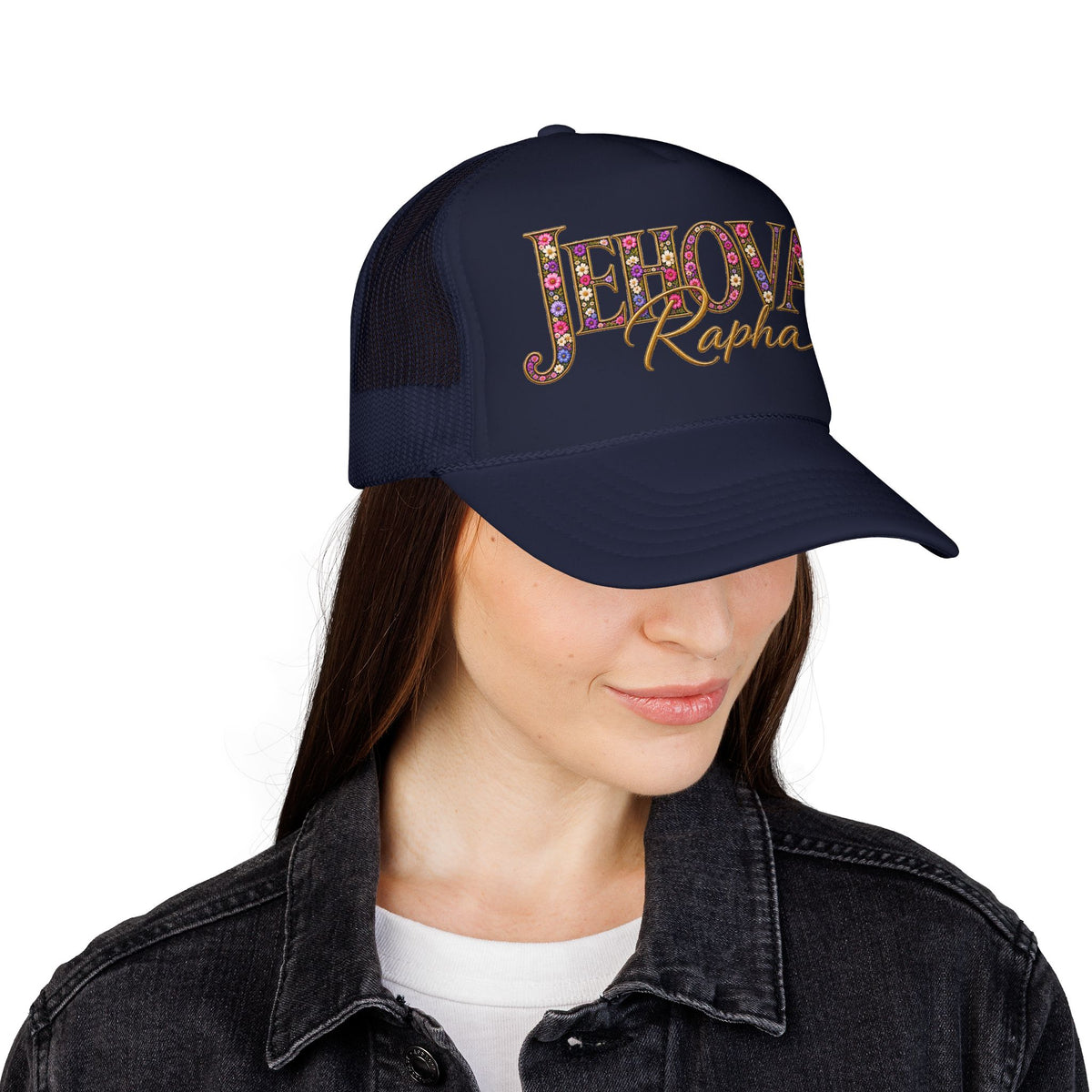 Jehovah Rapha Foam Trucker Hat