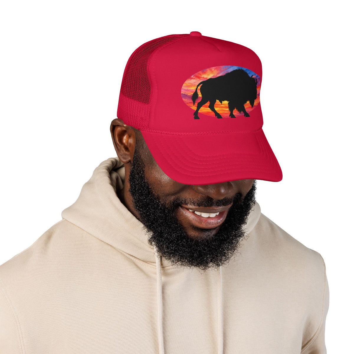 Painted Skies Foam Trucker Hat