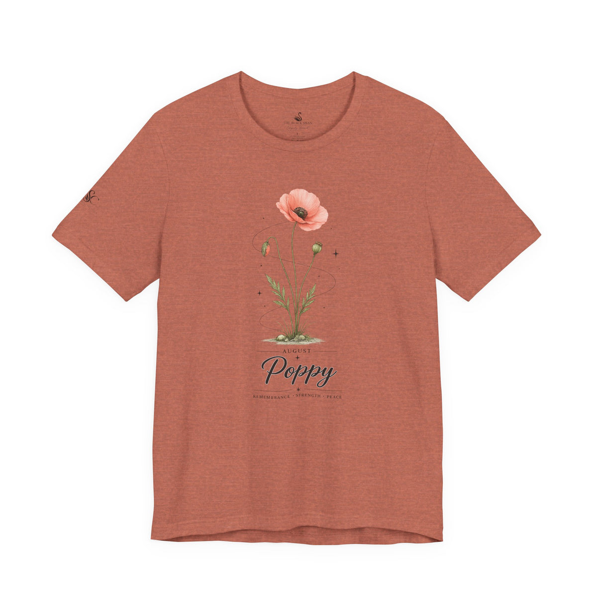 August Birth Flower T-Shirt