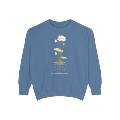 July Birth Flower Sweatshirt