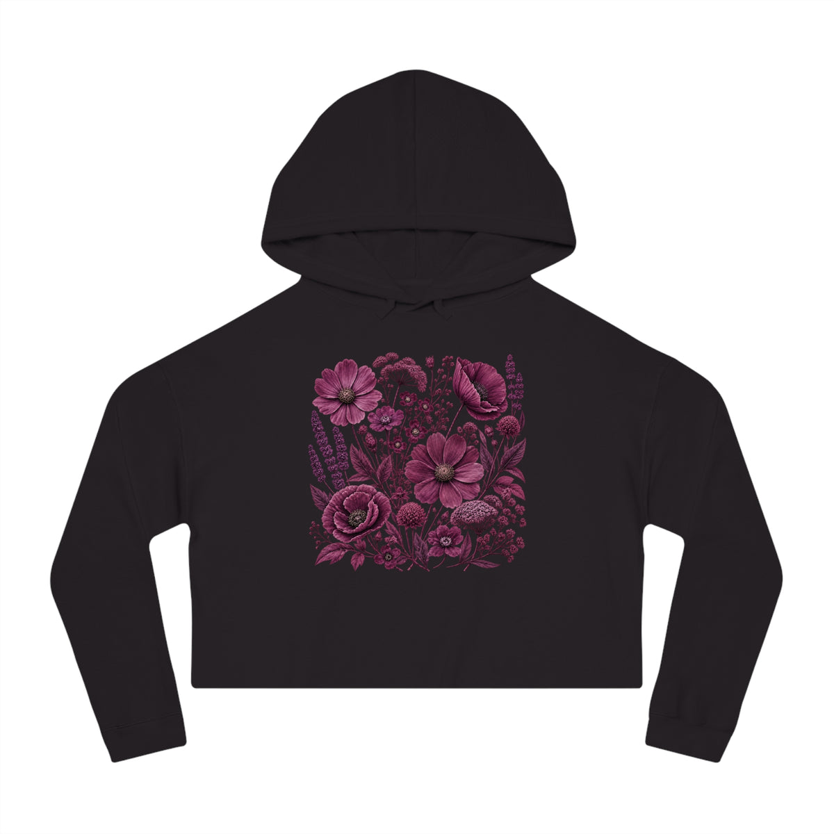 Wild at Heart Cropped Hooded Sweatshirt
