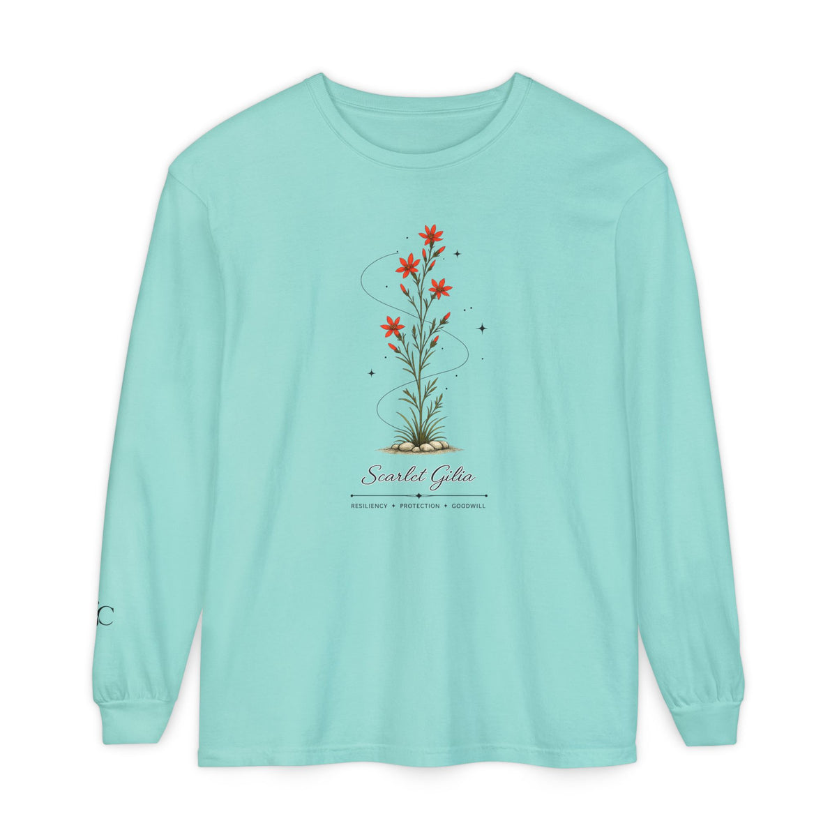 Scarlet Gilia Long Sleeve T-Shirt