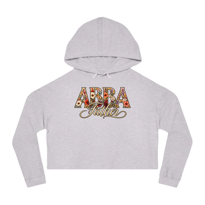 Abba Father Cropped Hooded Sweatshirt