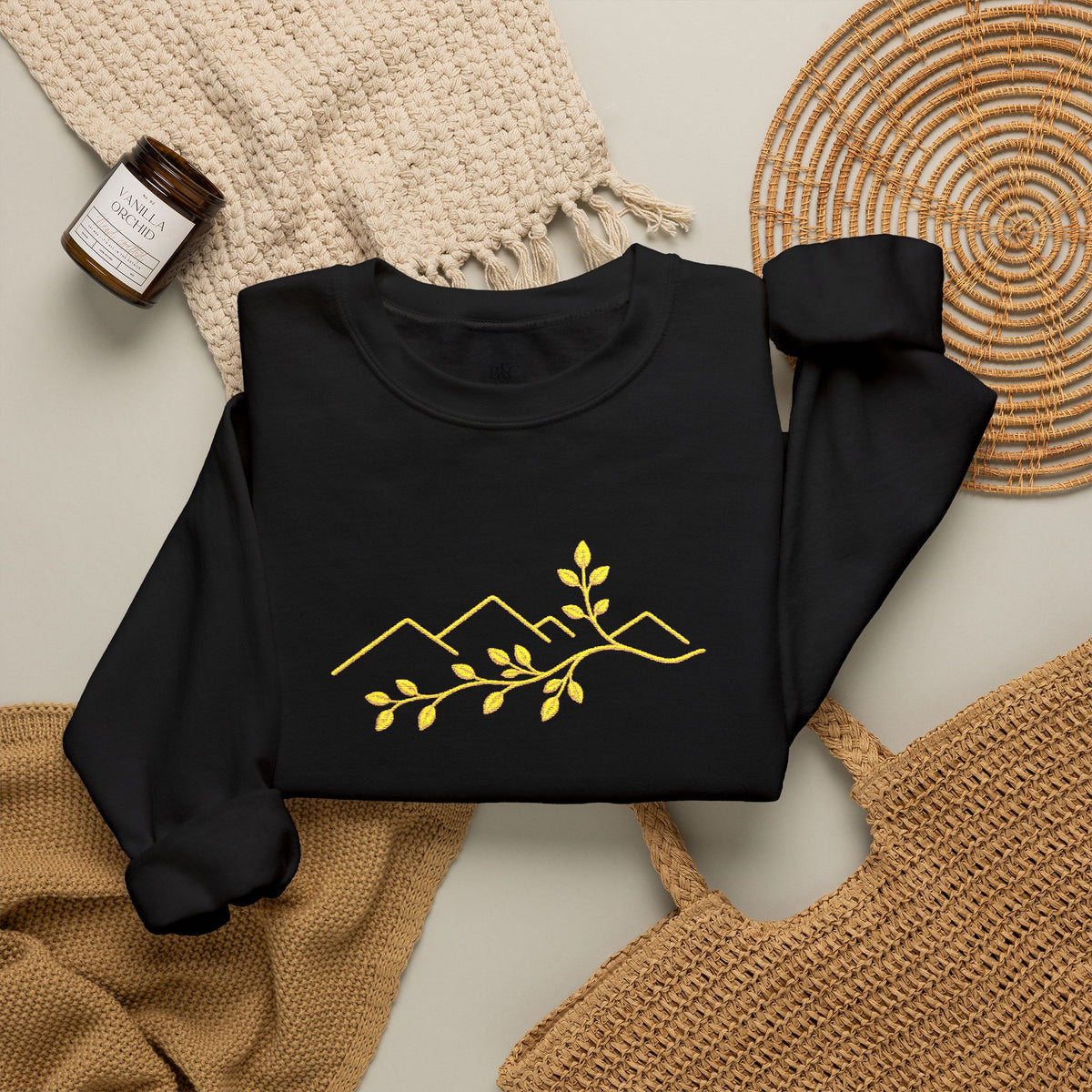 Aspen Grace Embroidered Sweatshirt