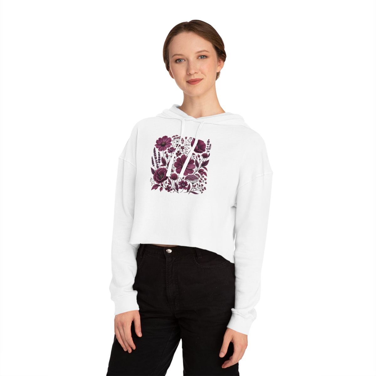 Wild at Heart Cropped Hooded Sweatshirt