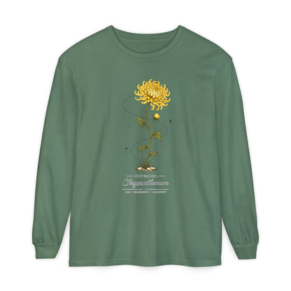 November Birth Flower Long Sleeve T-Shirt