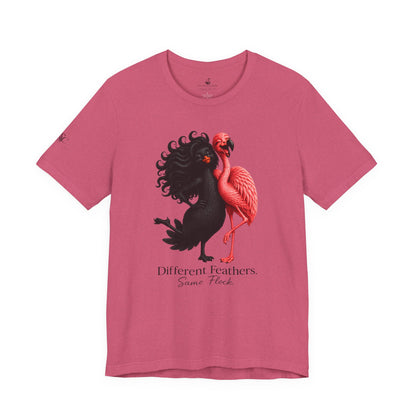 Different Feathers. Same Flock T-Shirt