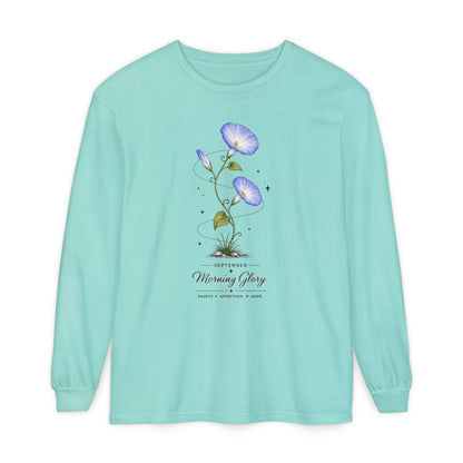 September Birth Flower Long Sleeve T-Shirt
