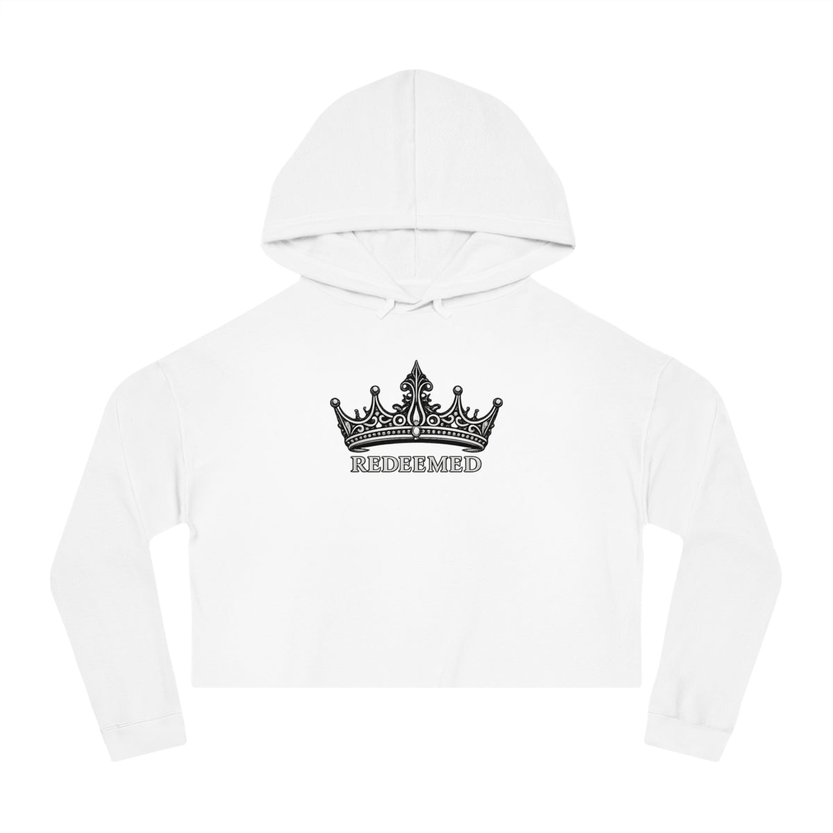 Redeemed Crown Cropped Hooded Sweatshirt