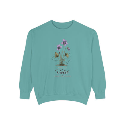 February Birth Flower Sweatshirt