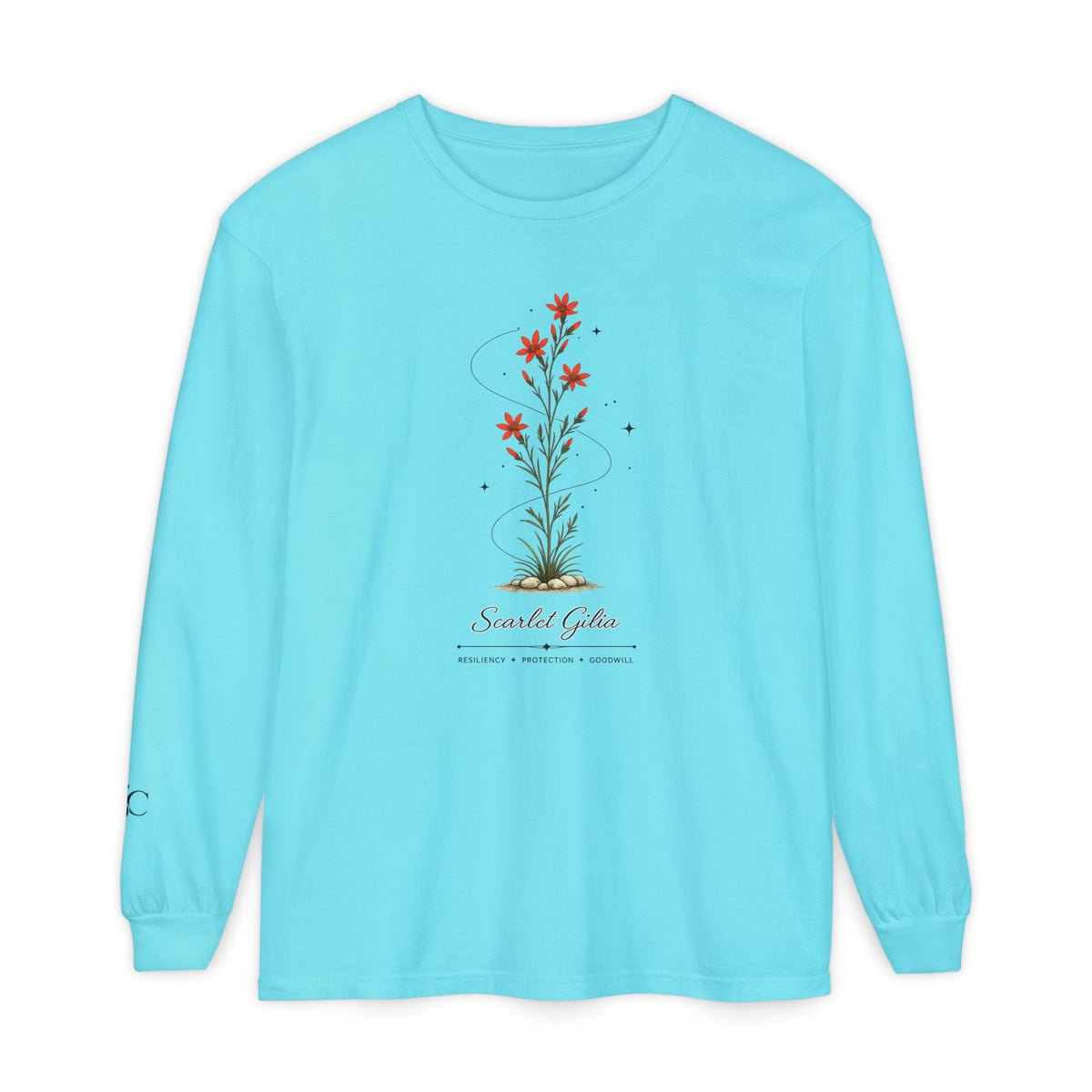 Scarlet Gilia Long Sleeve T-Shirt