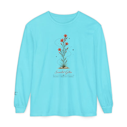 Scarlet Gilia Long Sleeve T-Shirt