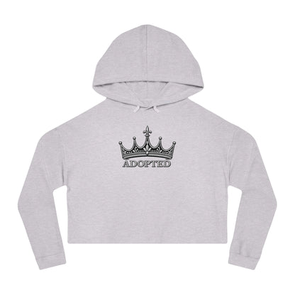 Adopted Crown Cropped Hooded Sweatshirt