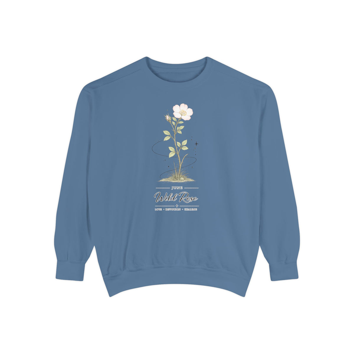 June Birth Flower Sweatshirt