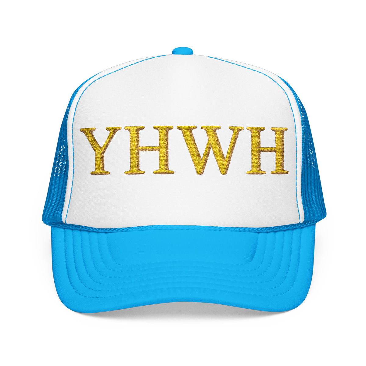 YHWH Embroidered Foam Trucker Hat