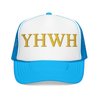 YHWH Embroidered Foam Trucker Hat