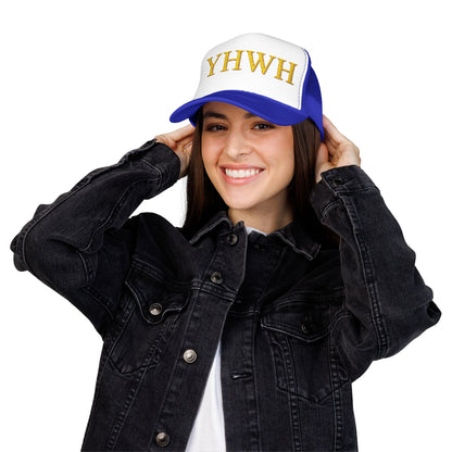 YHWH Embroidered Foam Trucker Hat