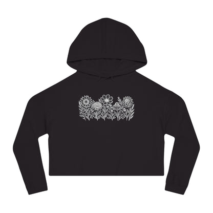 Harvest Garden Cropped Hooded Sweatshirt