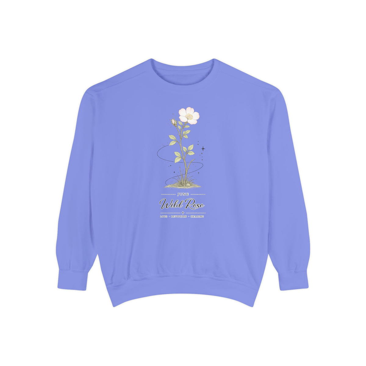 June Birth Flower Sweatshirt