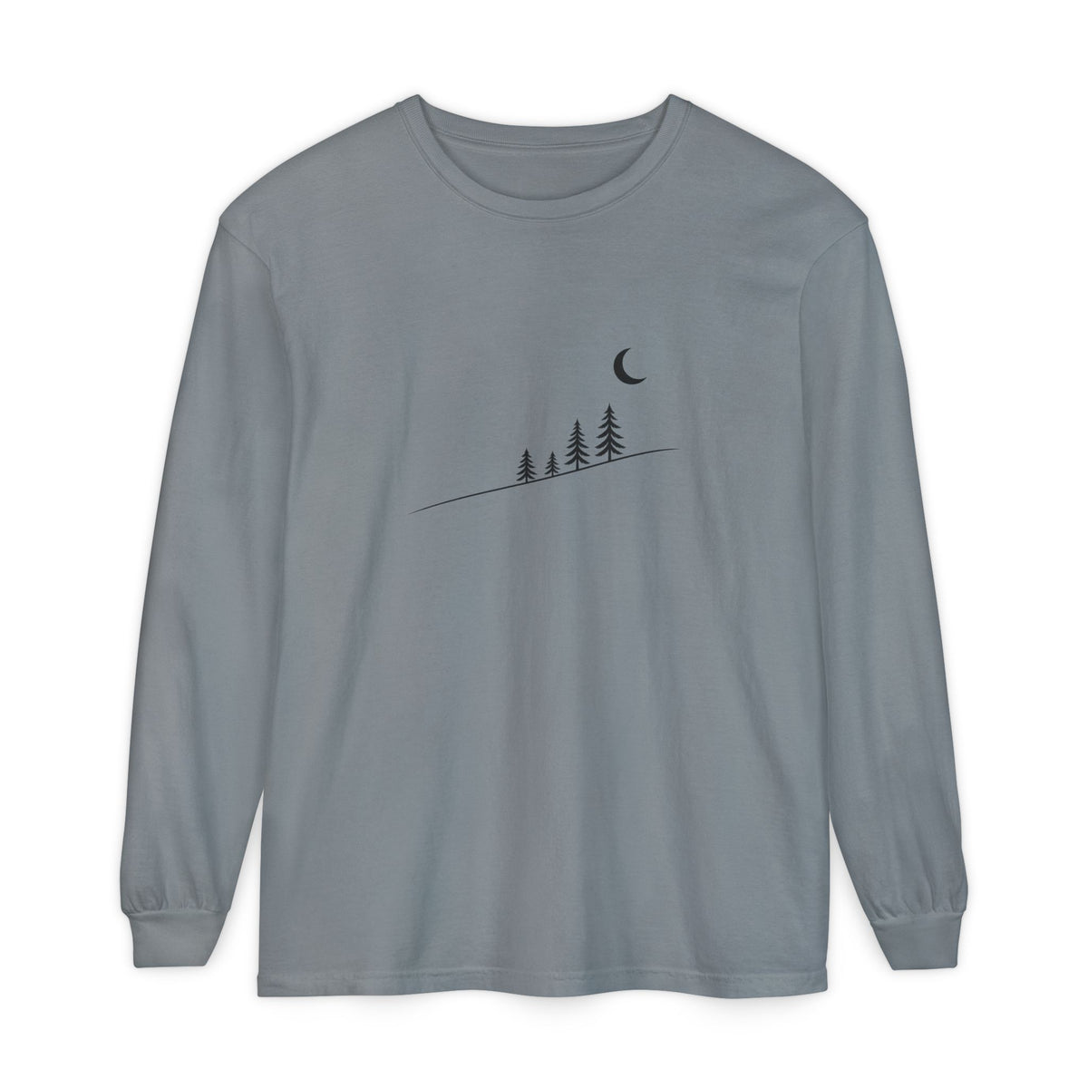 Moonlit Slope Long Sleeve T-Shirt