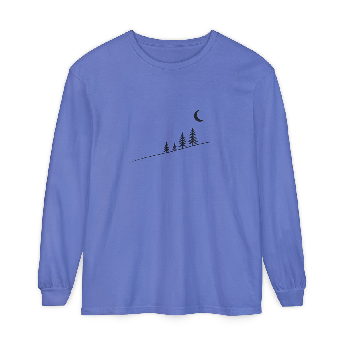 Moonlit Slope Long Sleeve T-Shirt