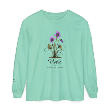 Violet Long Sleeve T-Shirt