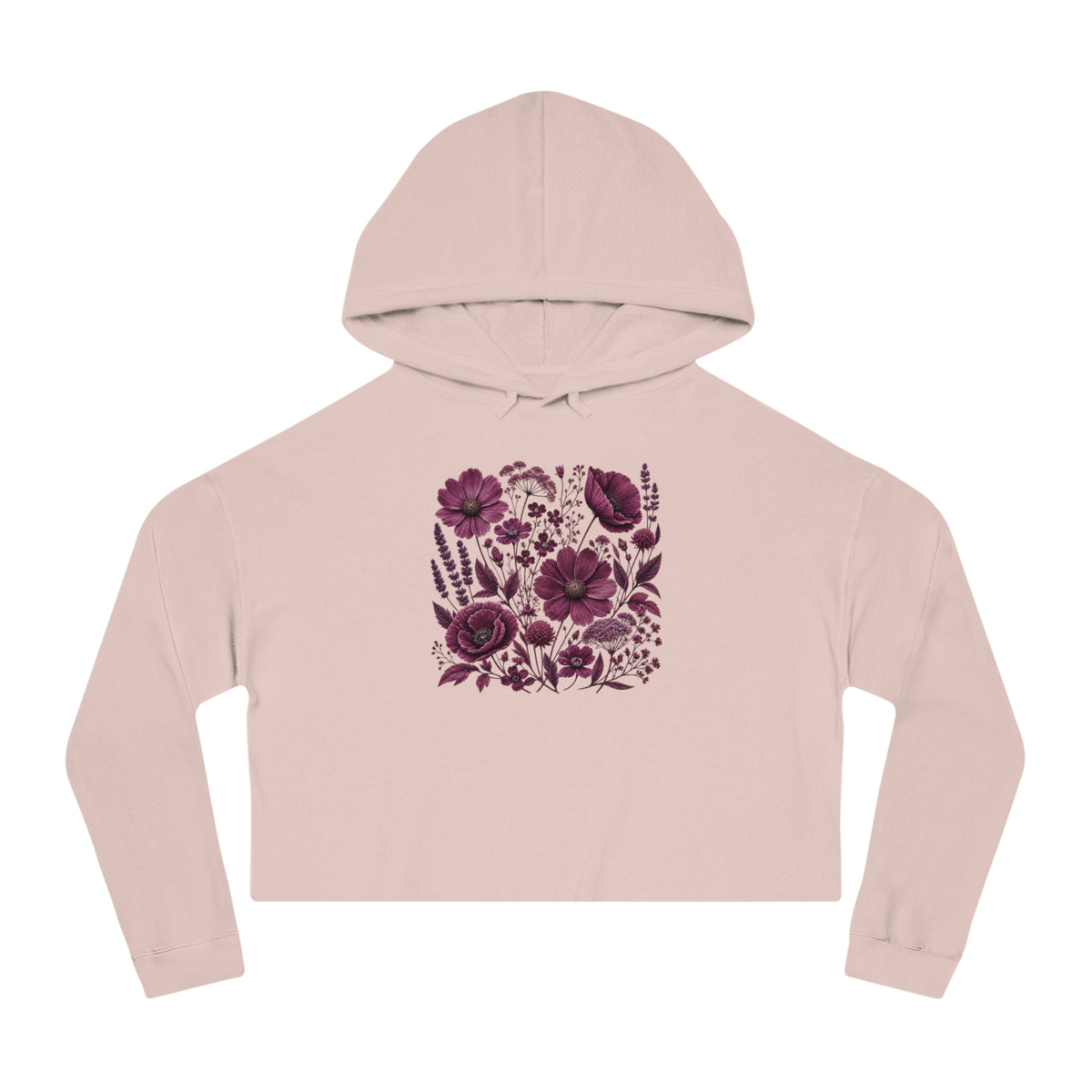 Wild at Heart Cropped Hooded Sweatshirt