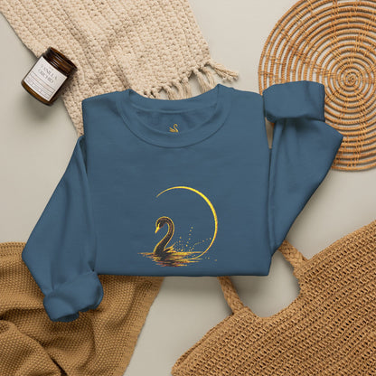 Moonlit Embroidered Sweatshirt