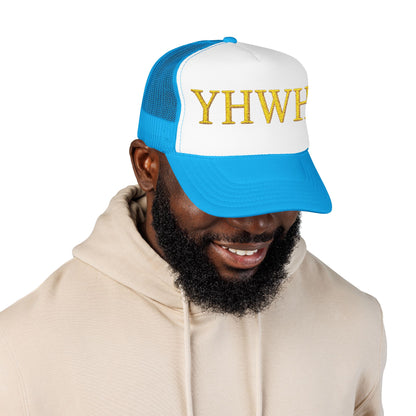 YHWH Embroidered Foam Trucker Hat