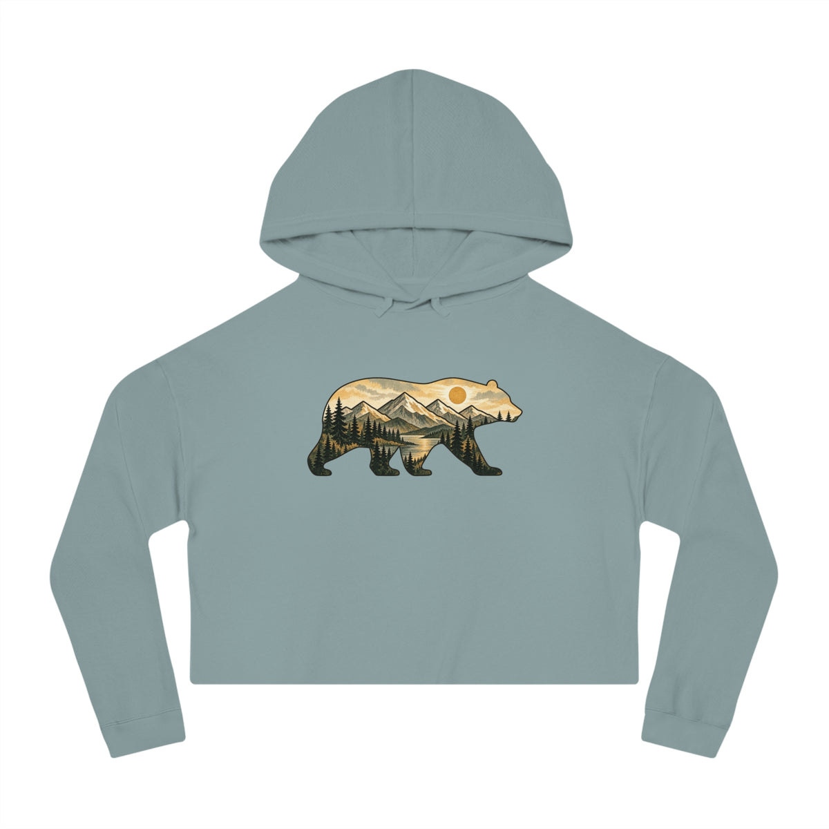 Wild Soul Cropped Hooded Sweatshirt