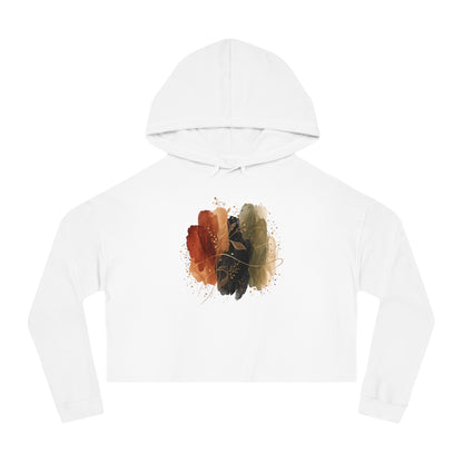 Art of Becoming Cropped Hooded Sweatshirt