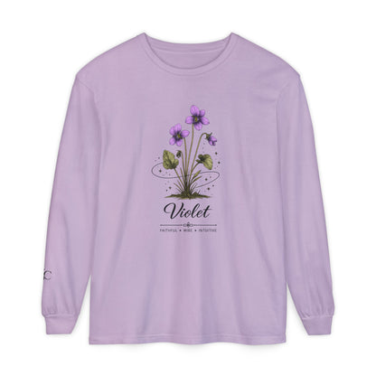 Violet Long Sleeve T-Shirt