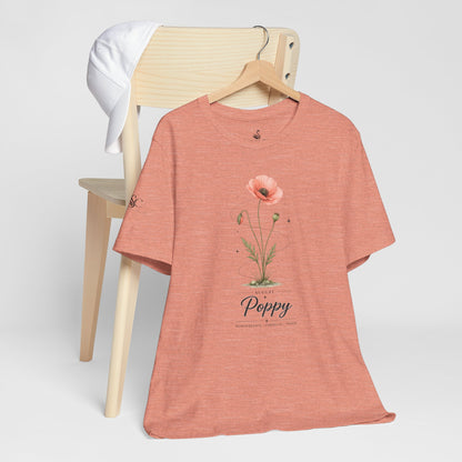 August Birth Flower T-Shirt