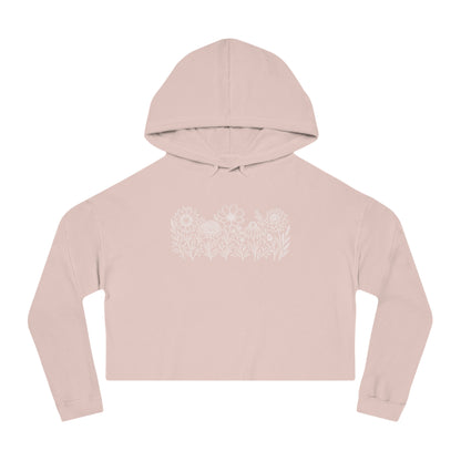 Harvest Garden Cropped Hooded Sweatshirt